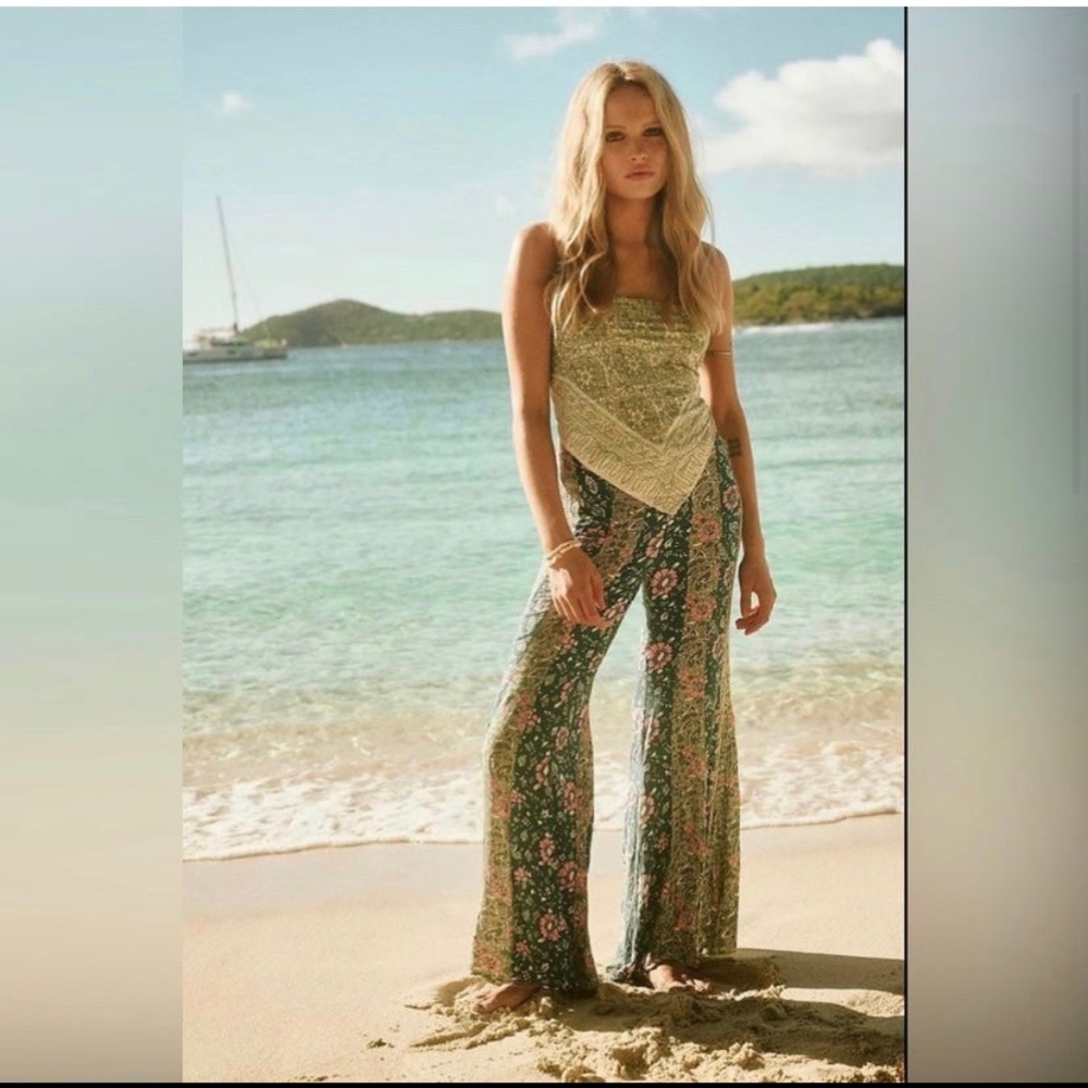 NWT Free people boho flare pants